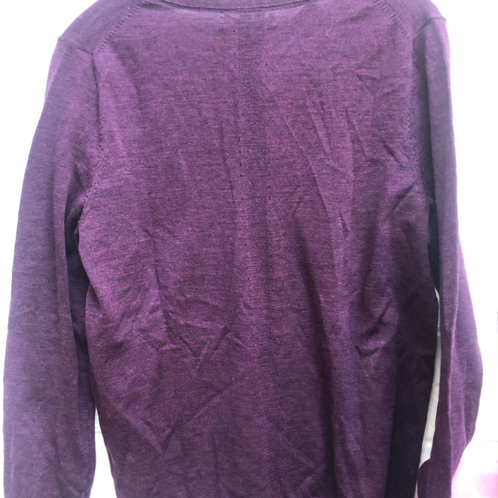 Banana Republic women’s merino wool vneck sweater size l - Picture 6 of 6